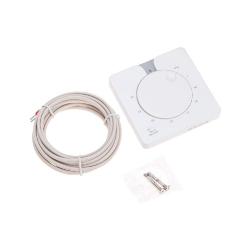 Терморегулятор механический R5XT 3.5 кВт белый | код 51-0592 | REXANT Терморегулятор механический R5XT 3.5 кВт белый | код 51-0592 | REXANT