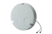 Антенна MAT-WDB-CA-RM-2-0205 MIMO 2x2, 2.4/5 GHz, dual-band ceiling antenna, 2/5 dBi, RP-SMA-type (male) | код 00-06116496 | MOXA