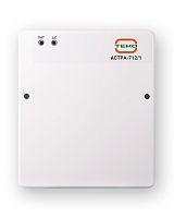 Прибор приемно-контрольный охранный, контроль 1 ШС, РИП (место под АКБ 7 А/ч), постановка-снятие ключами Touch Memory или кнопкой (в комплекте), выход для питания извещателей 12В, 550мА, 1 релейный выход, настройка перемычками. | код Астра-712/1 | Теко