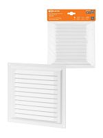 Решетка металл. 200х200, белая, с покрытием полимерной эмалью, TDM | код SQ1807-0703 | TDM