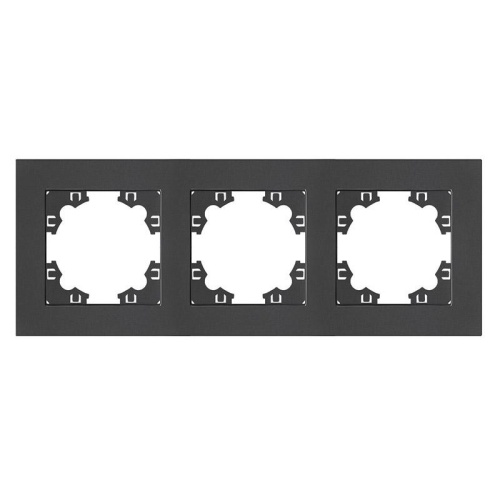 Рамка 3-м Афина универс. графит | код A0045-Gr | Universal Рамка 3-м Афина универс. графит | код A0045-Gr | Universal