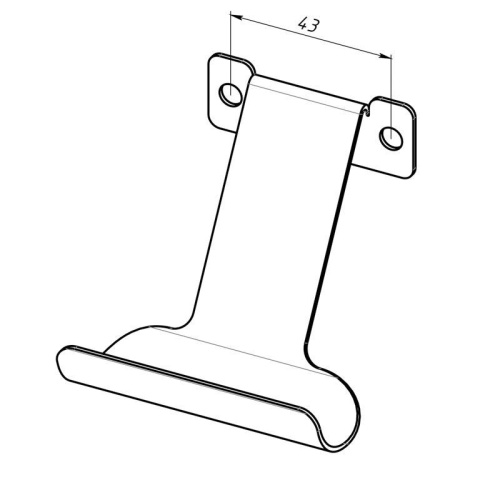 Кронштейн для игровых джойстиков универсальный, настенный, белый, | код 38-0628 | REXANT фото 4