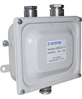 Коробка клеммная КЗНС-08 У2, 8 зажимов, IP65 (металлические вводы) (ЭТ) | код ET002543 | Электротехник