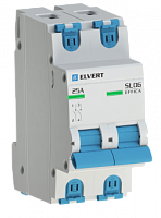 Выключатель нагрузки SL06 2Р 20А ELVERT | код SL062-20 | ELVERT