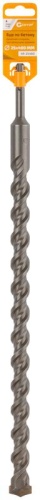 Бур по бетону , Profi Plus - двойная спираль, три пылеотводящие кромки, 25X460 мм | код 49-25460 | FIT