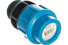 Муфта комбинированная 32х11/4' П для труб ПНД | код. 9137 | Джилекс