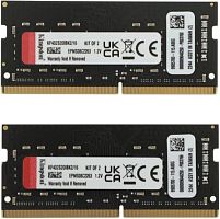 Память DDR4 2x8GB 3200MHz Kingston KF432S20IBK2/16 Fury Impact RTL PC4-25600 CL20 SO-DIMM 260-pin 1.2В single rank Ret | код 1783686 | Kingston