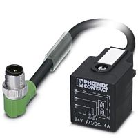 Кабель для датчика / исполнительного элемента SAC-3P-MR/ 0,3-PUR/A-1L-Z SCO | код 1434934 | PHOENIX CONTACT
