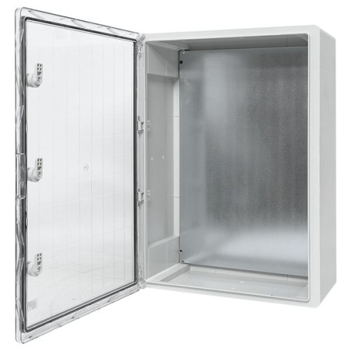 Щит пластиковый с монтажной платой прозр, дверь 700х500х250 мм IP65 PROxima | код PBT65MP009 | EKF фото 5
