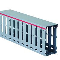 Короб перфорированный, серый RL12 25x40 (упак. 72/2м) | код. 00128RL | DKC