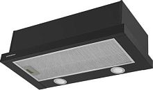 Вытяжка встраиваемая Maunfeld VS Light 60 черный управление: кулисные переключатели (1 мотор) | код 1398921 | MAUNFELD