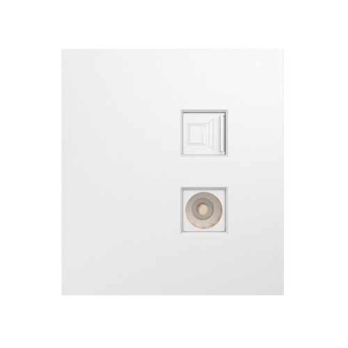 Розетка STRONG компьютерная RJ45 кат6 + TV с/у жемчуг KRANZ | код KR-78-0722-4 | KRANZ Розетка STRONG компьютерная RJ45 кат6 + TV с/у жемчуг KRANZ | код KR-78-0722-4 | KRANZ