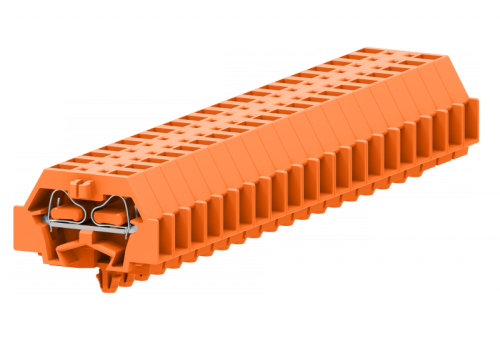 241312 Клемма TB проходная 1-1 с бок. подключ. с защелк. ножками, оранж., шт | код 241312 | SUPU 241312 Клемма TB проходная 1-1 с бок. подключ. с защелк. ножками, оранж., шт | код 241312 | SUPU