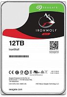 Жесткий диск Seagate SATA-III 12TB ST12000VN0008 NAS Ironwolf (7200rpm) 256Mb 3.5 | код 1886078 | Seagate