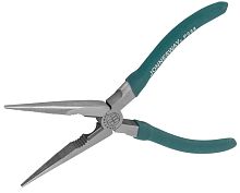 P068 Длинногубцы прямые, многофункциональные, с ПВХ рукоятками, 200 мм | код P068 | JONNESWAY