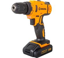 АКЦИЯ! Дрель-шуруповерт аккумуляторная ДА-20Л-2КА с набором оснастки 65 предметов Вихрь, , Шт | код 72/14/36 | ВИХРЬ