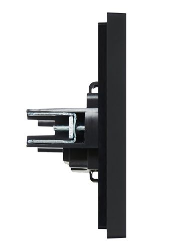 FORTE&PIANO Роз. без з/к с з/ш в/к 10А FP117 чер. IEK | код FP-R13-10-K02 | IEK фото 3