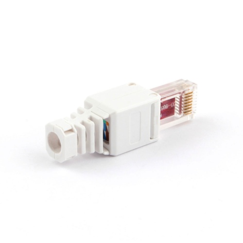 Штекер RJ-45 (8P8C) LK-8P8C быстрозажимной ручной кат. 5e и 6 | код LK-8P8C | Cablexpert