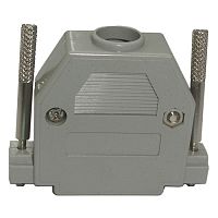 Корпус к разъёму D-SUB RUICHI PLASTIC CASE (DPT-25C), пластик | код 107617 | Ruichi