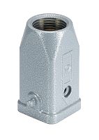 Крышка на кабель, разъема REVOS, Size MINI, без уплотнителя, без защелок, 1 отверстие с резьбой для кабельных вводов M20x1,5, материал корпуса: цинковый сплав | код 76.352.0736.1 | Wieland