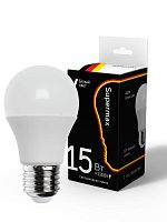 Лампа светодиодная Supermax А60 15Вт стандарт E27 230В 4000К | код. Sup_LED15wA60E2740 | КОСМОС