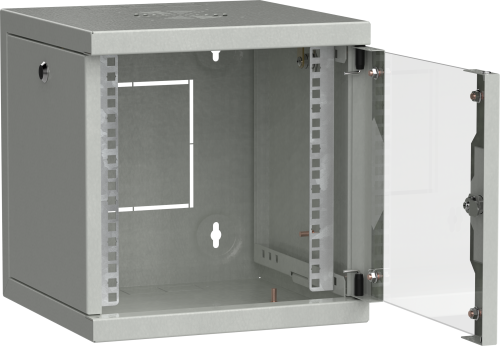 ITK LINEA WS Шкаф 10" 6U 320x310мм дверь обзорная со стеклом серый | код LWS3-06U33-GF | IEK фото 2