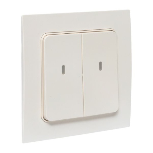 Умный выключатель Стокгольм 2-кл. белый Zigbee EKF Сonnect | код RCV-ST2-WD-ZB | EKF фото 2
