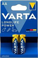 Батарея Varta Longlife power High Energy Alkaline LR6 AA (2шт) | код 846660 | VARTA
