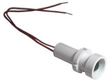 Светодиодная лампа СКЛ-16.3А-Л-2-127, зеленая, выводы жесткие под пайку, 127В 50Гц/пост., диаметр посадочного отверстия 14мм, УХЛ2.1 | код A8021-80070875 | Каскад-Электро