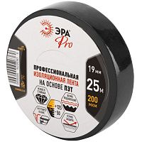 Изолента тканевая 19мм (рул.25м) 200мкм PRO PROPET19 полиэстер черн. Эра Б0069020