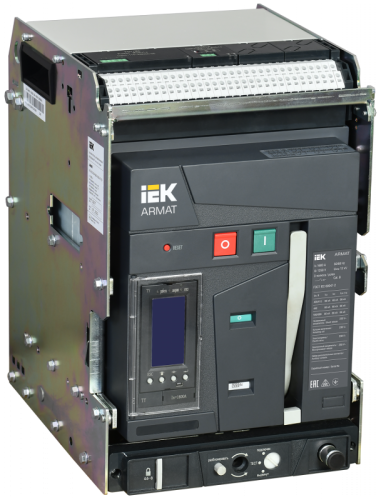 ARMAT Возд. авт. выкл. выдв. 3P A 66кА 1600А TY с акс. IEK | код AR-ACB-3VA-066-1600A-TYCF | IEK ARMAT Возд. авт. выкл. выдв. 3P A 66кА 1600А TY с акс. IEK | код AR-ACB-3VA-066-1600A-TYCF | IEK