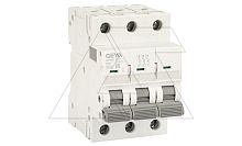 Авт. выключатель GYM9-3P-40D, 3P, 40A, хар-ка D, 6kA, 3M | код GYM93P40D | GEYA