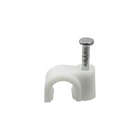 Крепеж кабеля круглый 5мм (уп.50шт) SUPRLAN 06-1045