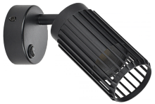 Светильник 4212 настенный GU10 черный IEK | код LT-UBB0-4212-GU10-1-K02 | IEK