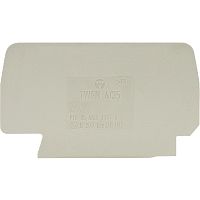 Разделительная пластина, для клемм WKFN 4..., цвет: серый | код 07.312.9355.0 | Wieland