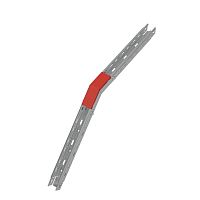 Крышка для угла вертикального внешн. 45град. осн.50 сталь 0.55мм "ПЛЮС" KVLplus45-50 КМ PL0903