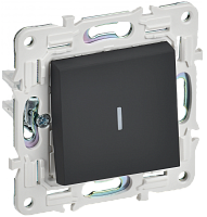 SKANDY Выключ. 1-кл. с инд. 10А SK-V07G граф. IEK | код SK-V10-1-10-K53 | IEK