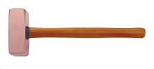 Кувалда тупоносая 6,5 кг медь рукоятка дерево искробезопасная | код 1095256 | Hortz