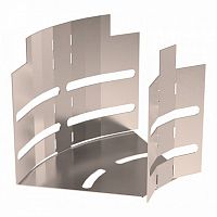 Угол горизонтальный изменяемый 0-45 градусов Стандарт INOX (AISI 409) 100х100 Промрукав | код PR16.3646 | ПРОМРУКАВ