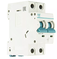 Автоматический выключатель ВА 47-100_2 полюса 2А ток к.з.10кА хар-ка С ESQ | код 14.03.03.000018 | ESQ