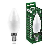 Лампа светодиодная 7Вт 230В E14 4000К C37 SBC3707 SAFFIT 55031