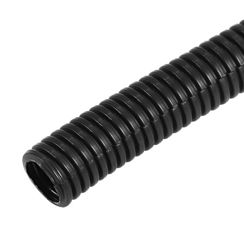 Труба автомобильная гофрированная ПП, 12,7 мм, разрезная, бухта 50 м/уп. | код 15-1350 | REXANT