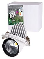 Светильник встраиваемый поворотный Акцент-1 LED DSL-01-040-NW 40 Вт, 24°, 4000 К, 90 Ra, IP40, TDM | код SQ0369-0405 | TDM