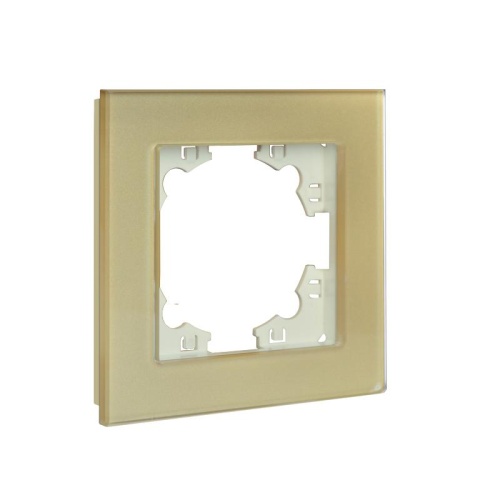 Афина рамка стеклянная одноместная, золото (еврослот) | код 2290 | Universal