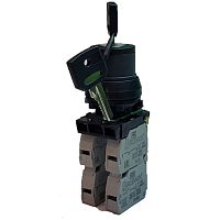 Переключатель Briswik ПЕ 172/8м черный 1но+2нз Ключ с фикс 2-поз , во вкл. сост. не вынимается IP40 УХЛ3 10А | код aZ-YB-0Ai-0133 | Briswik