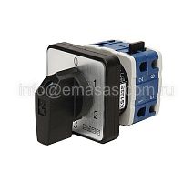 Переключатель многоступенчатый (0-3), 1 полюс, 25А | код PSA025KS133S | EMAS
