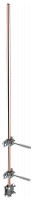 Молниеприемник с держателями L=1,5м медь IEK | код ZLC27-50-015 | IEK