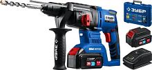 Перфоратор Зубр PB-260-42 патрон:SDS-plus уд.:3Дж аккум. (кейс в комплекте) | код 1727005 | ЗУБР