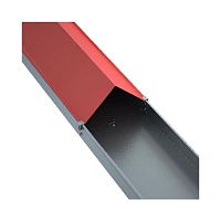 Крышка для лотка двускатная осн.600 L3000 сталь 1мм KLZ600-1.0-3000 HD гор. оцинк. КМ LO9753