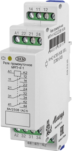 Реле промежуточное МРП-4-1 ACDC48В УХЛ2 | код 4640016938063 | МЕАНДР